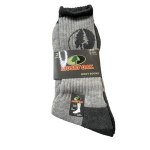 Mossy Oak boot socks 2 pairs size 10-13